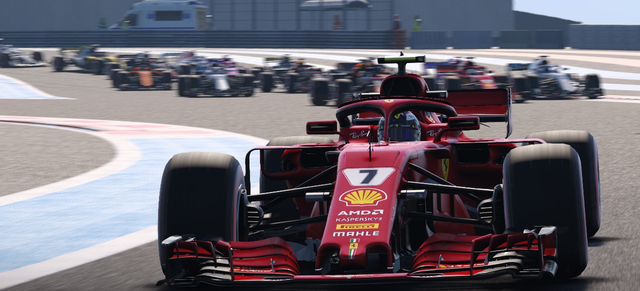 Vorschau: F1 2018 (PC, PS4, One) Cockpitschutz Halo als Fahrspaß-Killer?