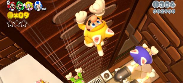 Test: Super Mario 3D World (Wii U) Ein Klempner mit Katzenfetisch