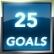 25 Tore