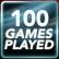 100 gespielte Spiele