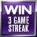 3 Online-Ranglisten-Gewinnserie