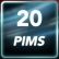 20 Strafminuten