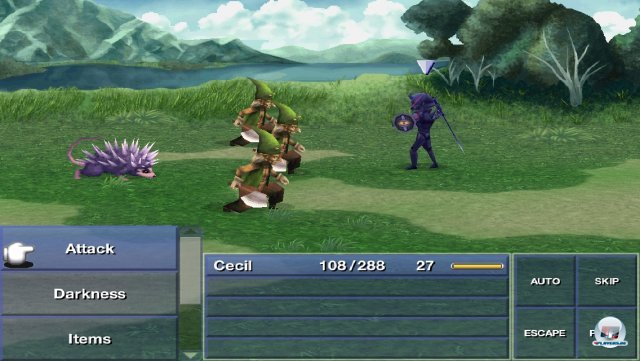 Spielerisch entspricht die iOS-Version dem DS-Original - es warten Kämpfe, die (typisch für das klassische Final Fantasy) sehr anspruchsvoll sind. Spielerisch entspricht die iOS-Version dem DS-Original - es warten Kämpfe, die (typisch für das klassische Final Fantasy) sehr anspruchsvoll sind.