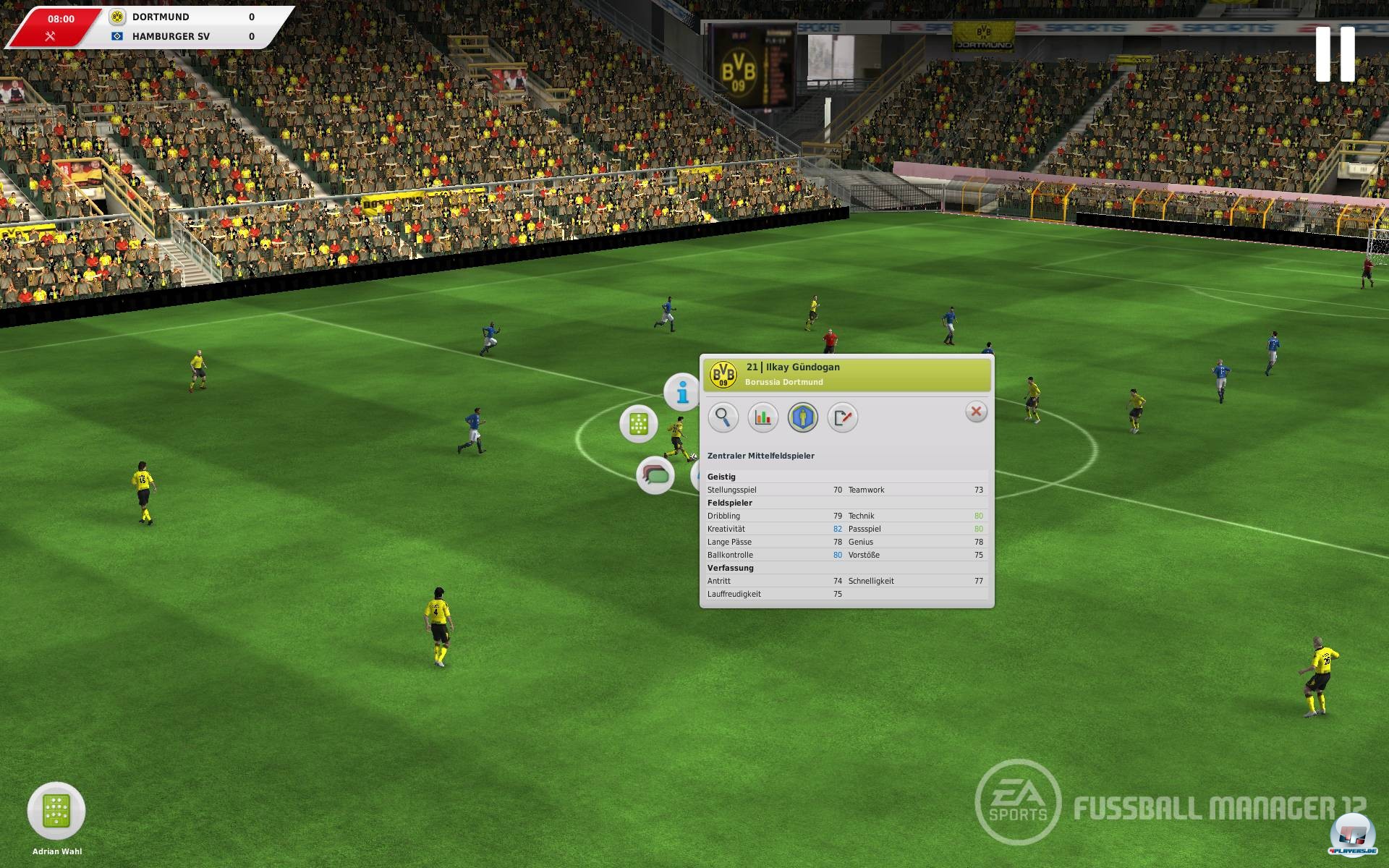 Das 3D-Match bietet nicht nur eine neue Logik und Dynamik, sondern vereinfachte Möglichkeiten, die Mannschaft zu lenken. Das 3D-Match bietet nicht nur eine neue Logik und Dynamik, sondern vereinfachte Möglichkeiten, die Mannschaft zu lenken.