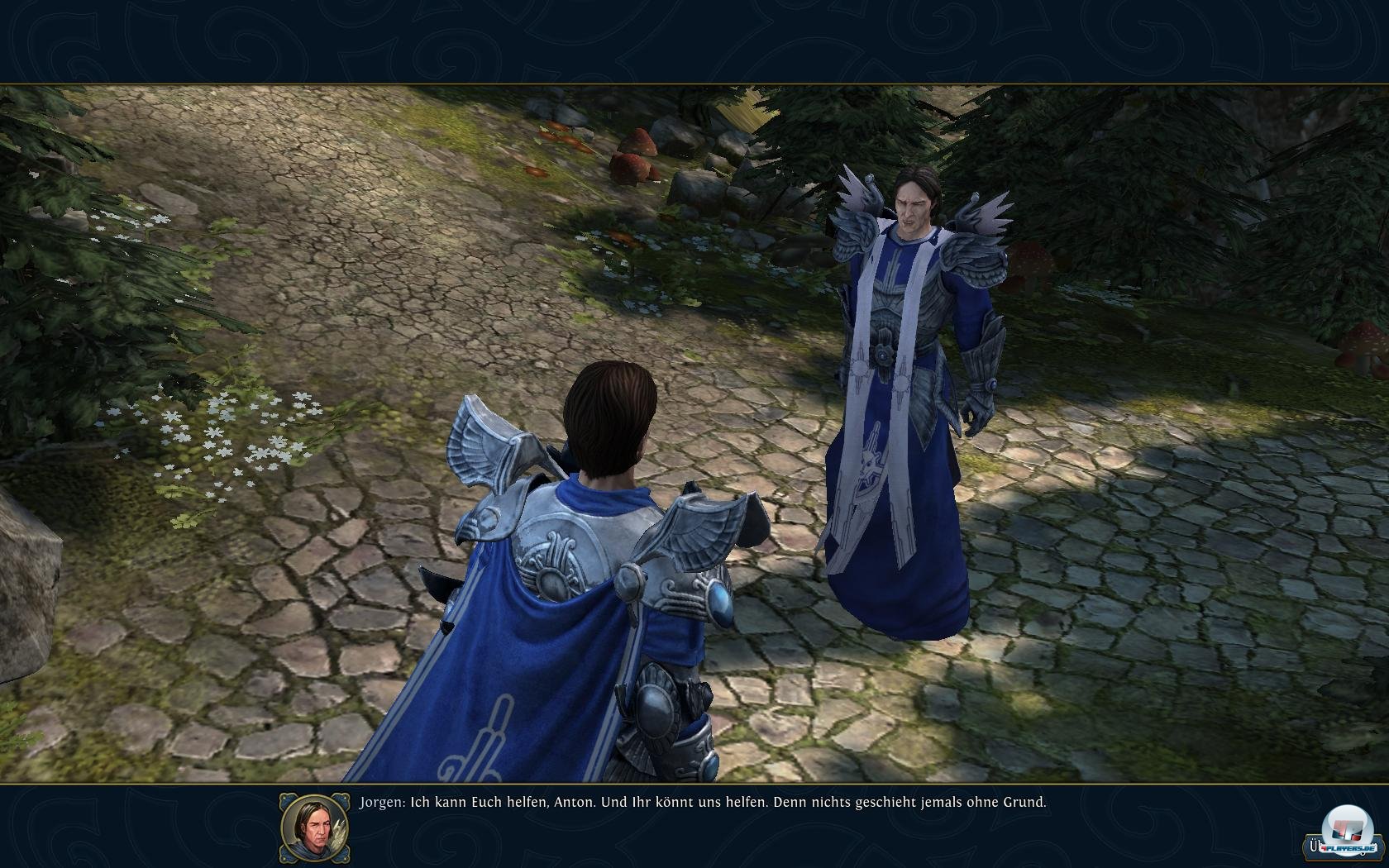 Sofern die Kameraperspektive nicht näher an das Geschehen fährt, machen die Cutscenes eine gute Figur. Sofern die Kameraperspektive nicht näher an das Geschehen fährt, machen die Cutscenes eine gute Figur.