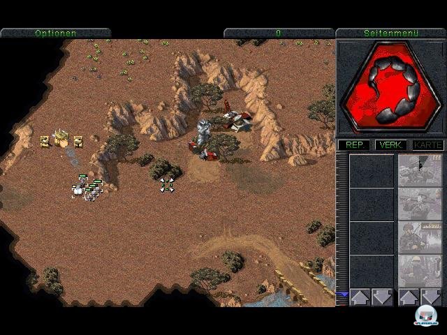 Die Spiele (hier das erste C&C) sind unter aktuellen Windows-Versionen lauffähig. Für den einen oder anderen Titel muss trotzdem noch zusätzlich am System gefummelt werden. Die Spiele (hier das erste C&C) sind unter aktuellen Windows-Versionen lauffähig. Für den einen oder anderen Titel muss trotzdem noch zusätzlich am System gefummelt werden.