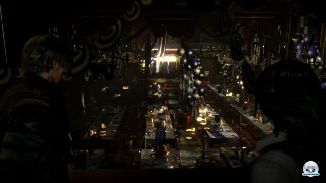 Leon S. Kennedy ist zusammen mit Hanna Harper unterwegs in einer amerikanischen Universität. Leon S. Kennedy ist zusammen mit Hanna Harper unterwegs in einer amerikanischen Universität.