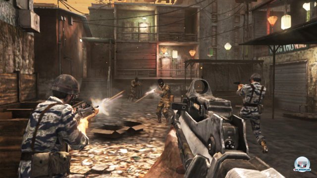 Auf den Mehrspielerkarten treten sich maximal acht Spieler gegenüber. Auf den Mehrspielerkarten treten sich maximal acht Spieler gegenüber.