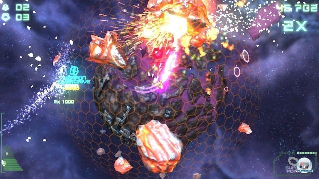Auf dem leuchtstarken Vita-Schirm kommt das schmucke Funken-Inferno besonders gut zur Geltung.