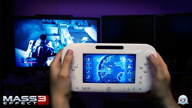 Man kann das Spiel komplett auf dem Wii U GamePad erleben. Die zusätzlichen Touchfunktionen sind mal praktisch, mal überflüssig. Man kann das Spiel komplett auf dem Wii U GamePad erleben. Die zusätzlichen Touchfunktionen sind mal praktisch, mal überflüssig.