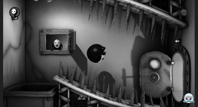 Der arme Lil: Das Einatmen von Gas macht ihn zum Heißluftballon, der Bewegungssensor bestimmt seine Flugbahn. Der arme Lil: Das Einatmen von Gas macht ihn zum Heißluftballon, der Bewegungssensor bestimmt seine Flugbahn.