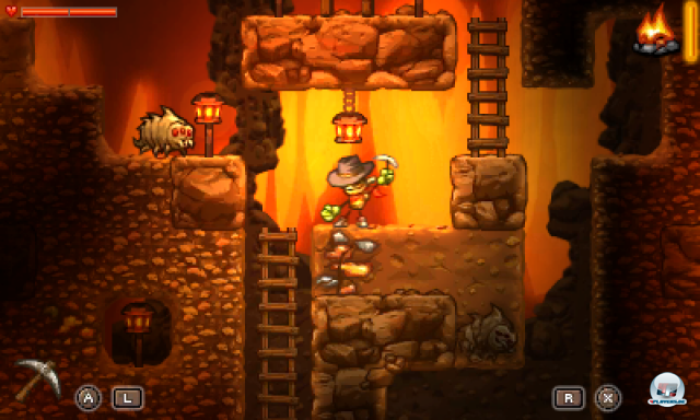 Die 2D-Kulissen überzeugen mit stimmungsvoller Ausleuchtung und Steampunkflair. Die 2D-Kulissen überzeugen mit stimmungsvoller Ausleuchtung und Steampunkflair.