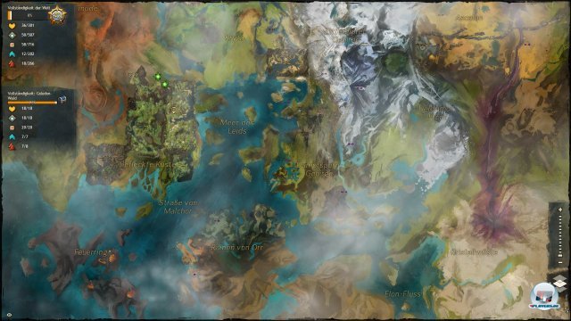 Tyria bietet viel Expeditions-Freiraum. Tyria bietet viel Expeditions-Freiraum.