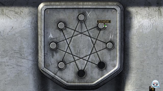 Nicht gerade spannend: Eines der gelegentlich eingestreuten Schiebe-Puzzles. Nicht gerade spannend: Eines der gelegentlich eingestreuten Schiebe-Puzzles.