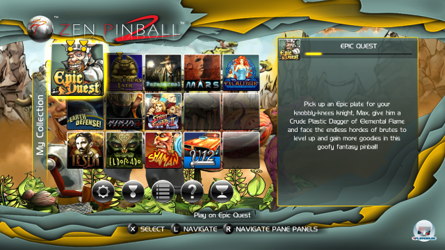 Screenshot - Zen Pinball 2 (PlayStation3)