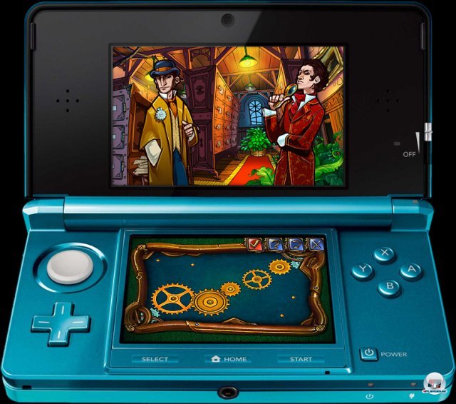 Screenshot - Sherlock Holmes: Geheimnis der gefrorenen Stadt (3DS)