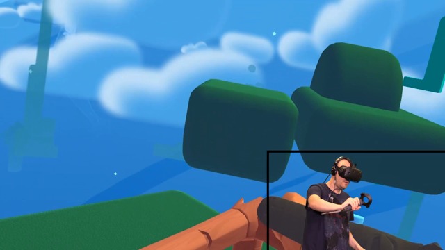 VR-Spielszenen