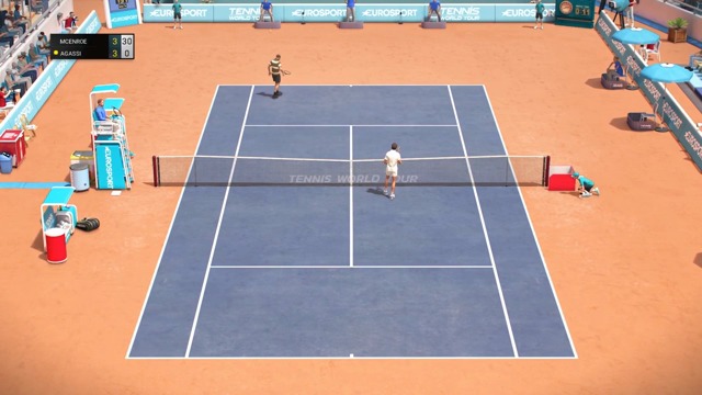 John McEnroe vs Andre Agassi (Legends Edition)